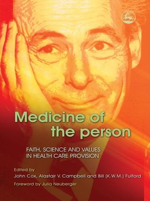 cover image of Medicine of the Person